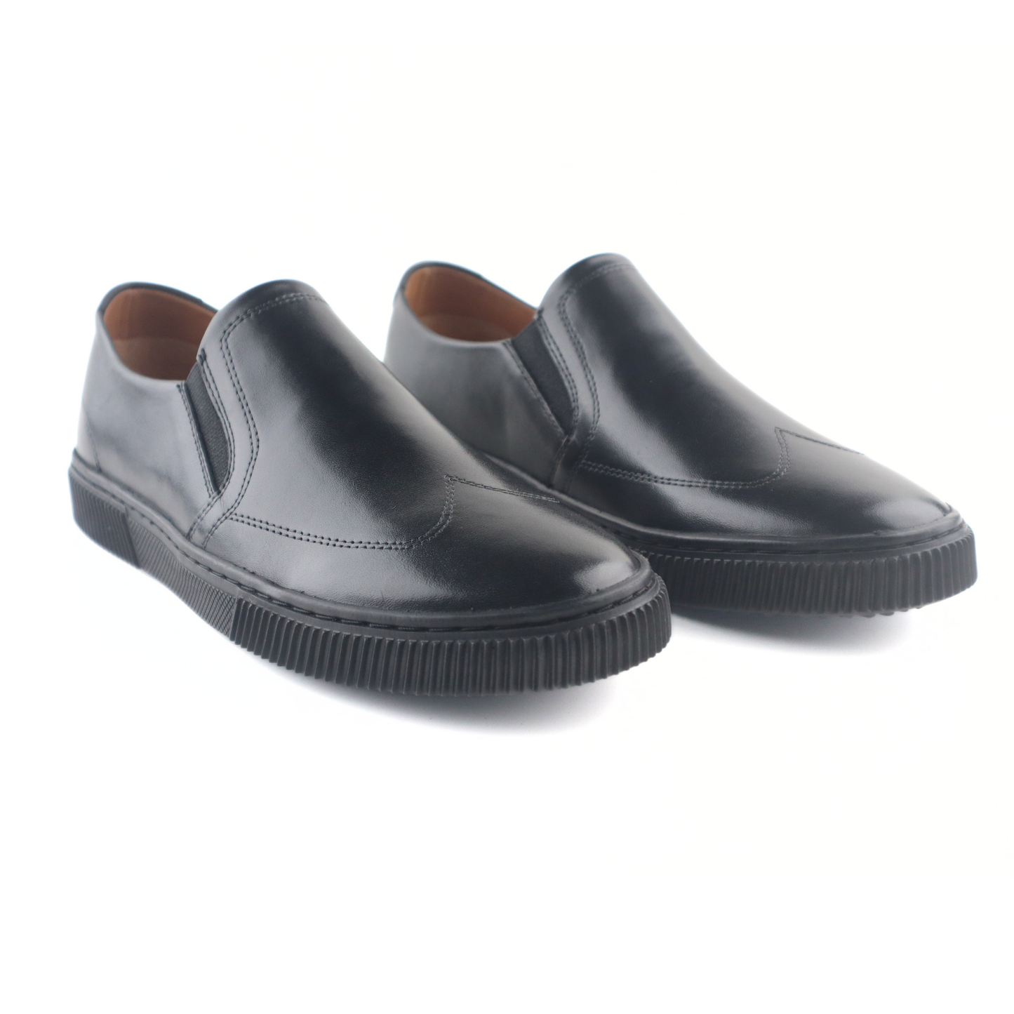 CRAFTSMAN SLIP ON COMFORT LEATHER SHOE