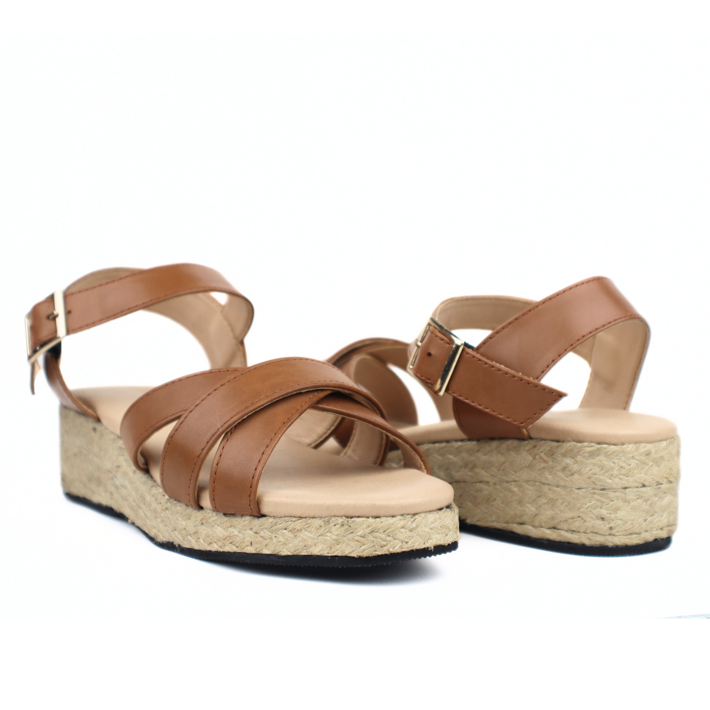 CRAFTSMAN WOMENS WEDGE SANDALS