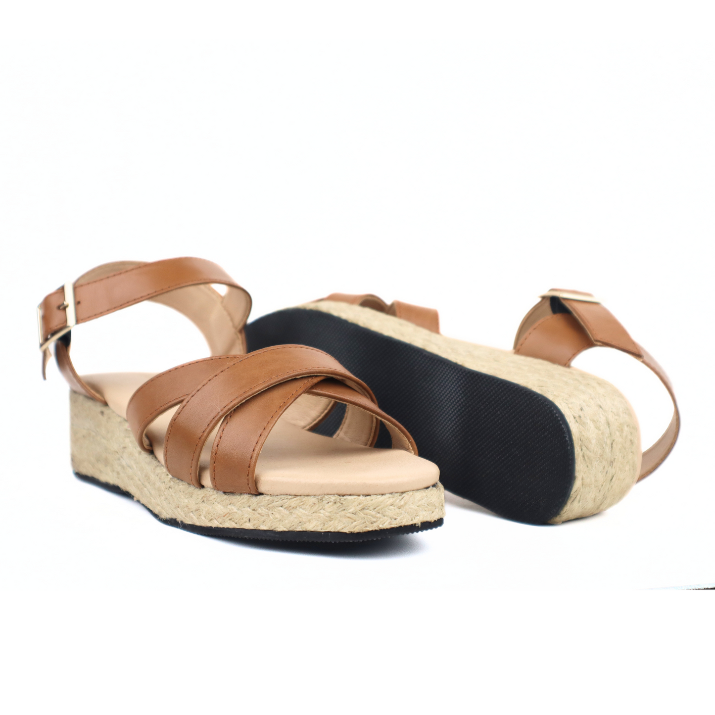 CRAFTSMAN WOMENS WEDGE SANDALS